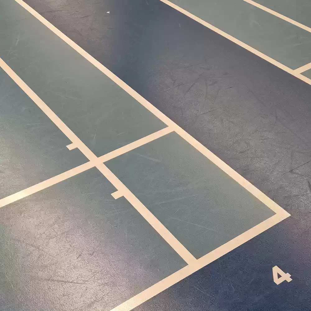 Referentie voor testen van badmintonshuttles